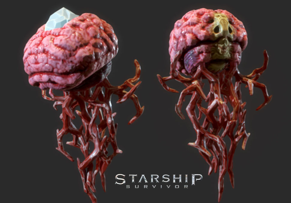 Starship Survivor: Floating Brain