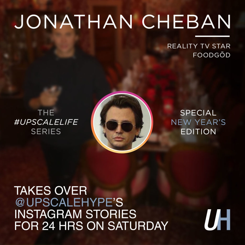 Jonathan Cheban takes over Upscalehype