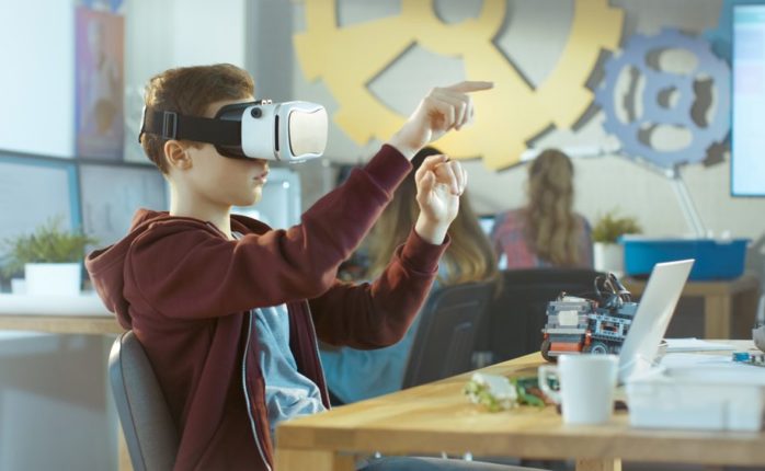 Vr and AR could have massive potential as teaching tools. | Gorodenkoff/Shutterstock