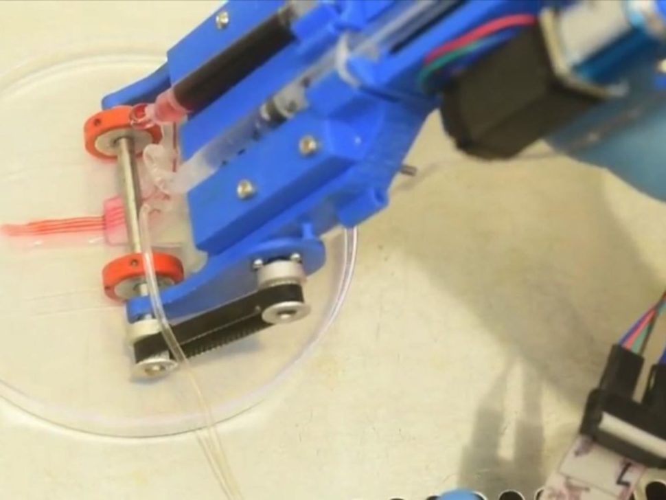 The portable 3D skin printer developed by the University of Toronto researchers. | University of Toronto