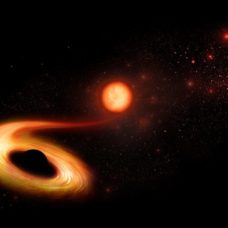 Ultramassive black holes can apparently consume whole stars with ease. | Hallowedland | Shutterstock.com