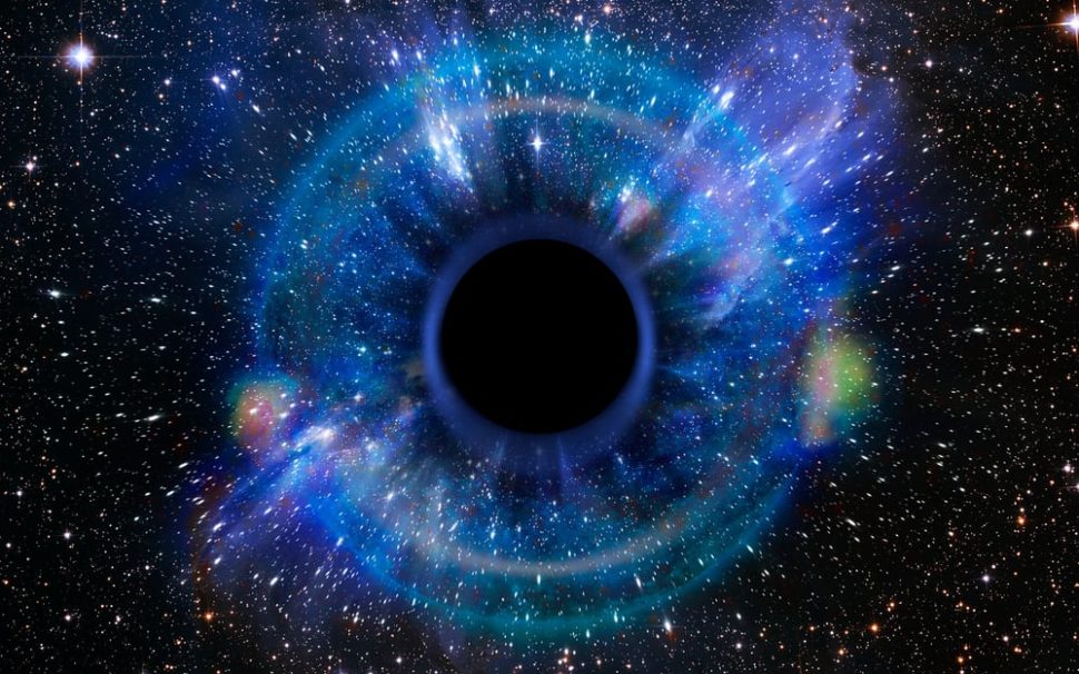 After observing a celestial collision two years ago, scientists may have now observed something even more surprising -- the birth of a black hole | Image by Maxal Tamor | Shutterstock 