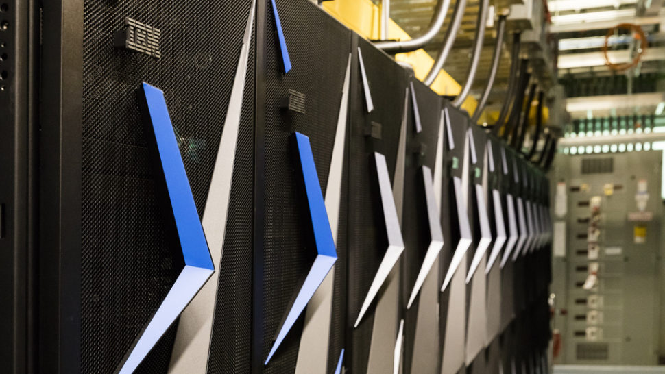 The Oak Ridge Leadership Computing Facility’s Summit supercomputer installation |  OLCF at ORNL  | Flickr.com