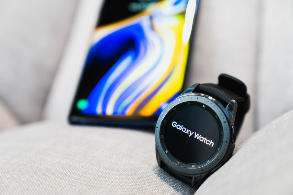 Samsung's new wearables release has tech fans buzzing. | Sushiman / Shutterstock.com