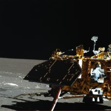 Chang'e 3 Lander on the Moon | Image courtesy of Chinese Academy of Sciences