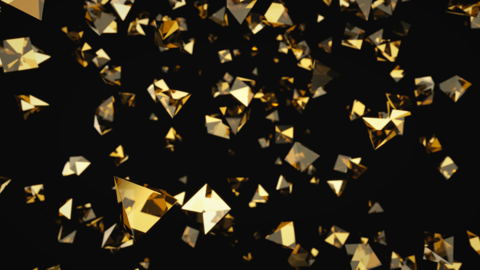 black gold material