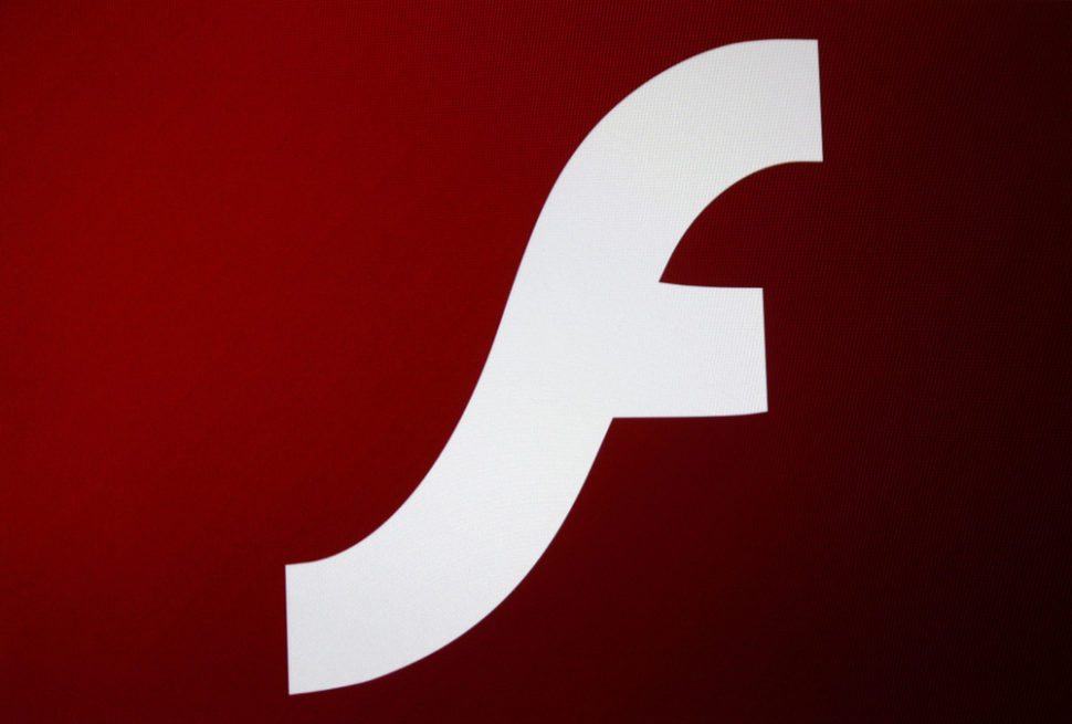 Adobe Flash logo | Shutterstock